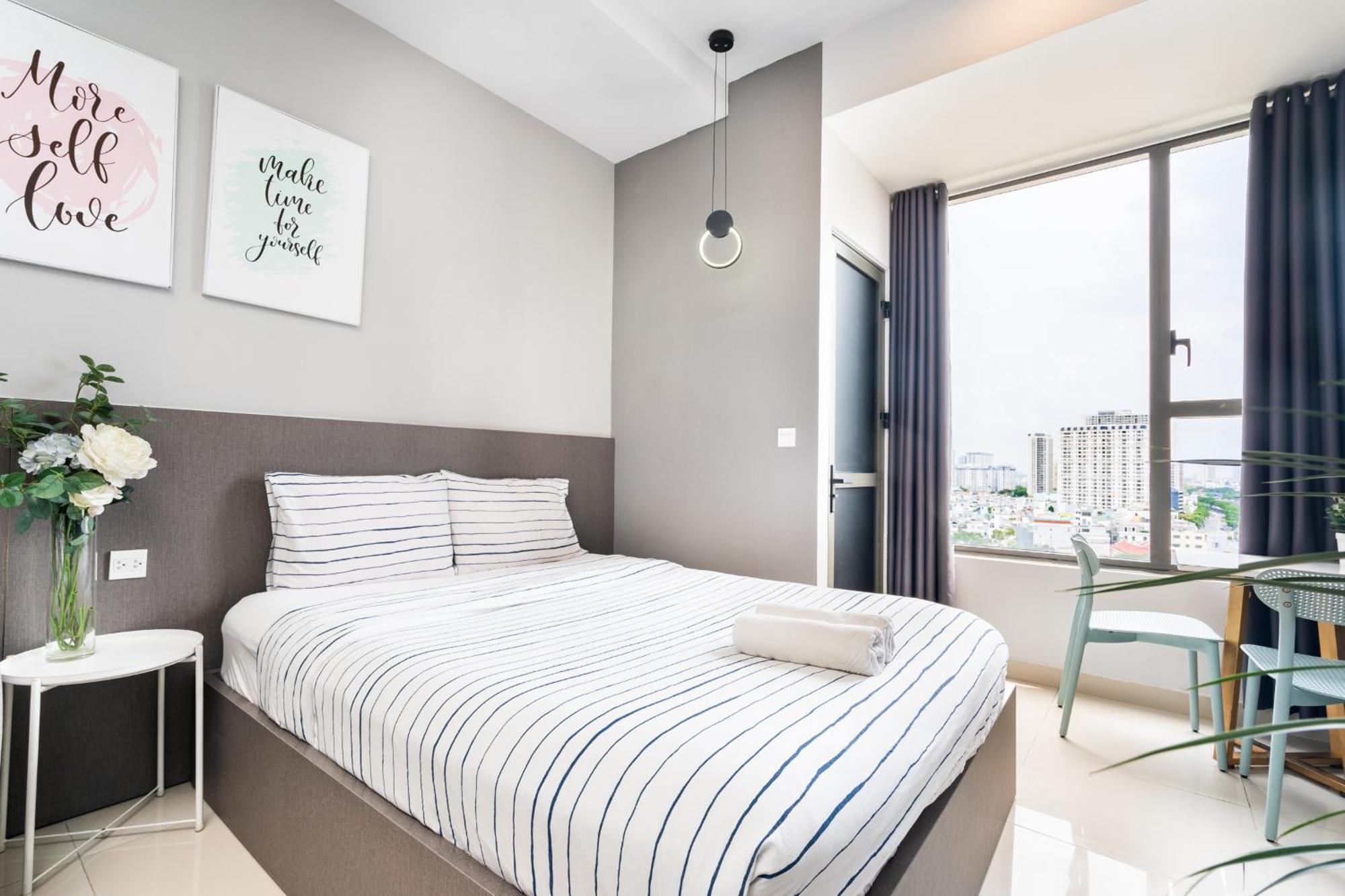 Min' Apartment - Rivergate Residence Downtown Bui Vien - Free Pool Ho Şi Min Exterior foto