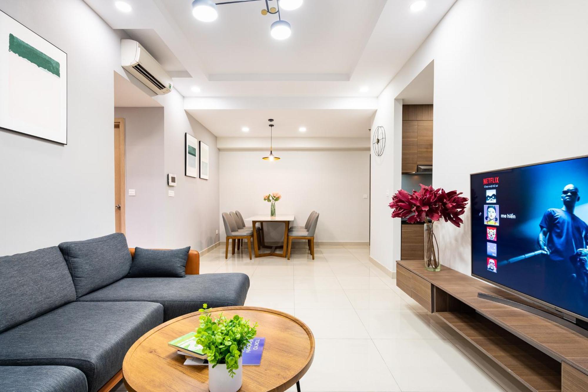 Min' Apartment - Rivergate Residence Downtown Bui Vien - Free Pool Ho Şi Min Exterior foto